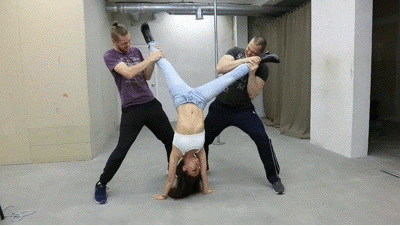 Naomi was trapped and beaten to her groin Naomi was trapped and beaten to her groin